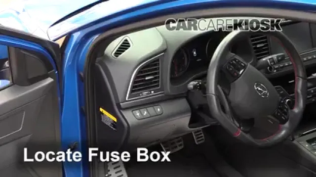 2018 Hyundai Elantra Sport 1.6L 4 Cyl. Turbo Fuse (Interior) Check